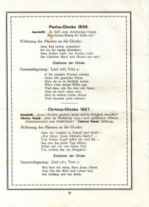 Glockenweihe 1927